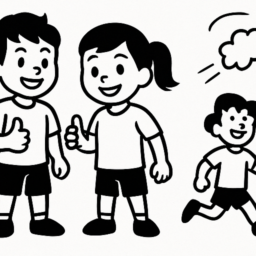 Namiry team cartoon